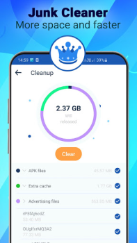 Herunterladen Sweep Cleaner: cache cleaner Werkzeuge für Android