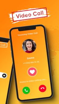 Herunterladen Fake Videoanruf mit Mädchen Unterhaltung für Android Bildschirmfoto 3