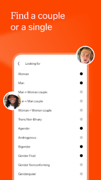 Herunterladen Feeld: Meet Couples & Singles Partnersuche für Android Bildschirmfoto 3