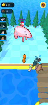 Herunterladen Zookemon Arkade für Android Bildschirmfoto 4