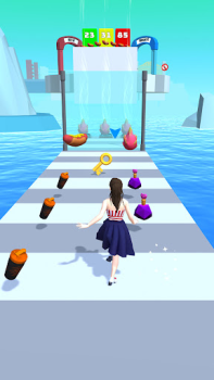 Herunterladen Girl Runner 3D Gelegentlich für Android Bildschirmfoto 7