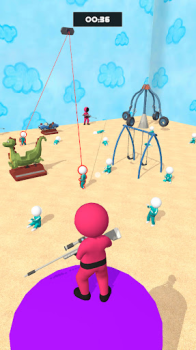 Herunterladen Squid Game - 456 Sniper Challenge Aktion für Android Bildschirmfoto 5