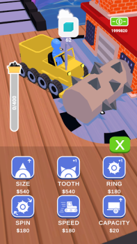 Herunterladen Steinmetz-Stone Miner Simulatoren für Android Bildschirmfoto 5