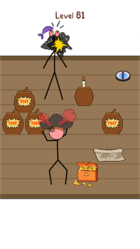 Herunterladen Thief Puzzle: to pass a level Puzzle-Spiele für Android Bildschirmfoto 5
