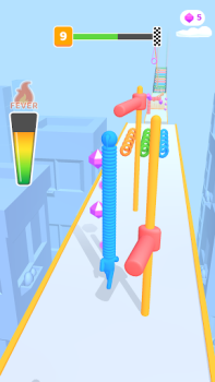 Herunterladen Long Neck Run Arkade für Android Bildschirmfoto 2