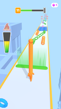 Herunterladen Long Neck Run Arkade für Android Bildschirmfoto 4