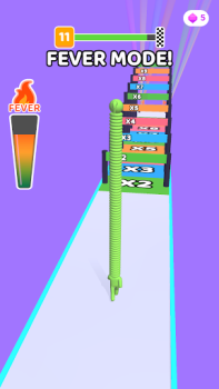 Herunterladen Long Neck Run Arkade für Android Bildschirmfoto 5