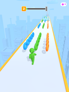 Herunterladen Long Neck Run Arkade für Android Bildschirmfoto 6