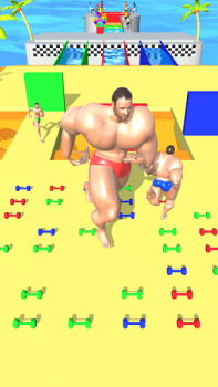 Herunterladen Muscle Race 3D Rennen für Android Bildschirmfoto 3