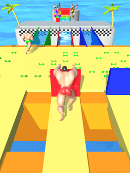 Herunterladen Muscle Race 3D Rennen für Android Bildschirmfoto 6