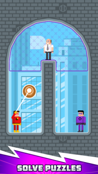 Herunterladen The Superhero League Puzzle-Spiele für Android Bildschirmfoto 3