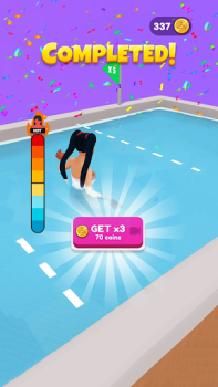 Herunterladen Get Lucky: Run To The Pool Arkade für Android Bildschirmfoto 4
