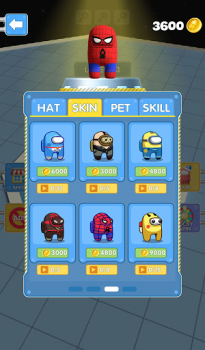 Herunterladen Imposter Smasher Spaß io Aktion für Android Bildschirmfoto 4