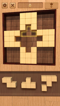Herunterladen BlockPuz: Woody Block Puzzle Puzzle-Spiele für Android Bildschirmfoto 3