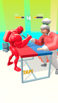 Herunterladen Muscle Rush - Rennspiele Gelegentlich für Android Bildschirmfoto 3