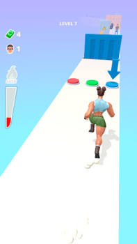 Herunterladen Muscle Rush - Rennspiele Gelegentlich für Android Bildschirmfoto 7