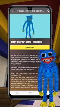 Herunterladen Poppy Play Time for MCPE Sonstiges für Android Bildschirmfoto 5