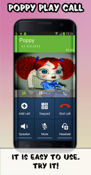 Herunterladen Poppy playtime fake call Unterhaltung für Android Bildschirmfoto 4