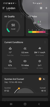 Herunterladen Wettervorhersage Wetter für Android Bildschirmfoto 4