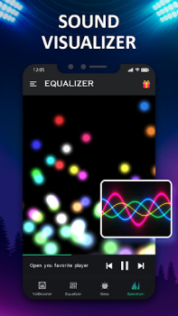 Herunterladen Bassverstärker&Vol-Equalizer Musik und Audio für Android Bildschirmfoto 4