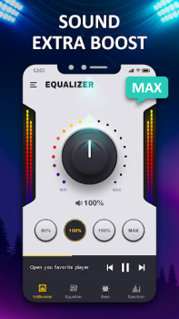 Herunterladen Bassverstärker&Vol-Equalizer Musik und Audio für Android Bildschirmfoto 5