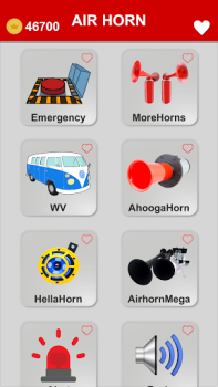 Herunterladen Air Horn Sounds: Siren Prank Unterhaltung für Android Bildschirmfoto 4