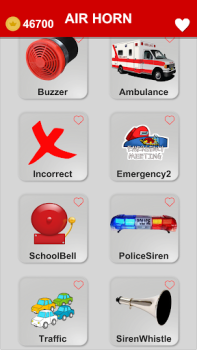 Herunterladen Air Horn Sounds: Siren Prank Unterhaltung für Android Bildschirmfoto 5