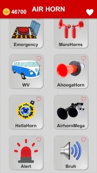 Herunterladen Air Horn Sounds: Siren Prank Unterhaltung für Android Bildschirmfoto 7