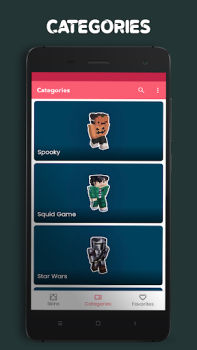 Herunterladen Skins for Minecraft PE Personalisierung für Android Bildschirmfoto 3