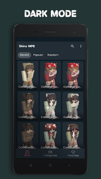 Herunterladen Skins for Minecraft PE Personalisierung für Android Bildschirmfoto 4