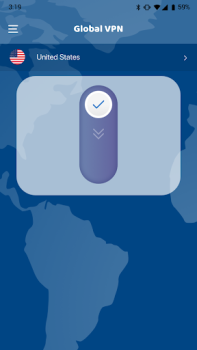 Herunterladen Global VPN - Fast VPN Proxy Arbeit für Android Bildschirmfoto 2