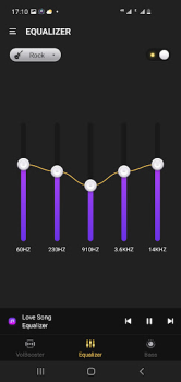 Herunterladen Equalizer & Lautstärkeanhebung Musik und Audio für Android Bildschirmfoto 2