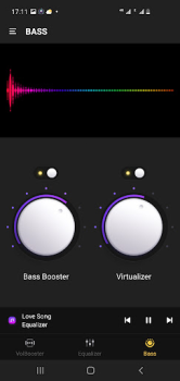 Herunterladen Equalizer & Lautstärkeanhebung Musik und Audio für Android Bildschirmfoto 3