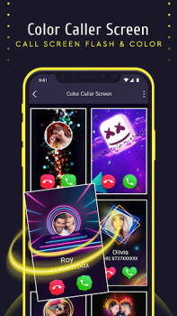 Herunterladen Color Caller Screen Werkzeuge für Android