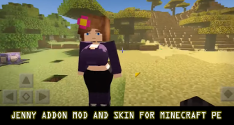 Herunterladen Jenny mod for Minecraft PE Unterhaltung für Android Bildschirmfoto 3