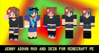 Herunterladen Jenny mod for Minecraft PE Unterhaltung für Android Bildschirmfoto 7