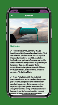 Herunterladen jbl flip 6 Guide Bildung für Android Bildschirmfoto 2