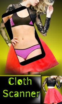 Herunterladen Cloth Scanner Simulator Unterhaltung für Android