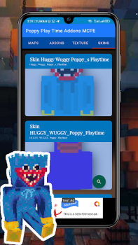Herunterladen Poppy Play Time Addons MCPE Unterhaltung für Android Bildschirmfoto 3