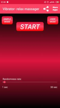 Herunterladen Сильный вибратор - Массажер Gesundheit & Fitness für Android Bildschirmfoto 3