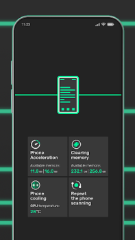 Herunterladen Green Cleaner Werkzeuge für Android Bildschirmfoto 3