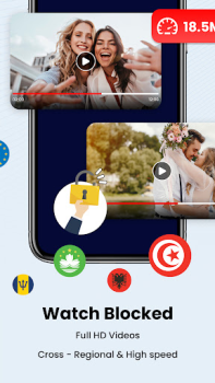 Herunterladen Super VPN - Fast Private Proxy Werkzeuge für Android Bildschirmfoto 4