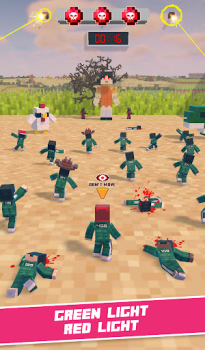 Herunterladen Squid Game: 456 Craft Survival Aktion für Android Bildschirmfoto 2