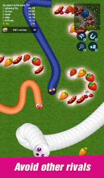 Herunterladen Worm.io: Slither Zone Aktion für Android Bildschirmfoto 4