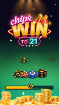 Herunterladen ChipWin To 21:Merge game Gelegentlich für Android