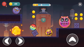 Herunterladen Rainbow Ball Adventure Abenteuer für Android Bildschirmfoto 5
