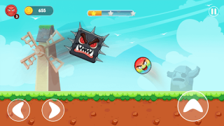 Herunterladen Rainbow Ball Adventure Abenteuer für Android Bildschirmfoto 6